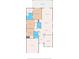 A detailed floor plan layout showing the room dimensions and layout of the home at 2109 Trillium Blvd, Brooksville, FL 34604
