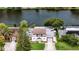 Charming single-story home featuring a well-maintained lawn and attached garage at 3526 Overland Dr, Holiday, FL 34691