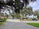 Street view of the community with mature trees and lush landscaping at 4529 Whitton Way # 214, New Port Richey, FL 34653