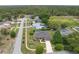 A birds eye view of a well-kept neighborhood and tree lined streets at 6112 Kinlock Ave, Spring Hill, FL 34608
