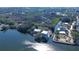 A view of the beautiful neighborhood from the air at 6801 Nowiki Ave, Hudson, FL 34667