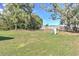 Large backyard with lots of trees and space for entertaining at 11134 Horned Owl Rd, Weeki Wachee, FL 34614