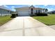 Well-maintained home with a concrete driveway, green lawn, and neat shrubbery at 11204 Clear Oak Cir, New Port Richey, FL 34654