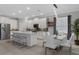 Contemporary kitchen with ample counter space, stainless steel appliances, and a bright, inviting atmosphere at 17026 Shell Bay Dr, Land O Lakes, FL 34638