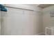 A walk-in closet with wire shelving and an open design at 9819 Bridgeton Dr, Tampa, FL 33626