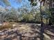 Expansive backyard featuring mature trees, providing shade and a natural setting at 12242 Greenwood St, Brooksville, FL 34613
