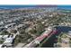 This aerial showcases the waterfront property with private canal access and stunning Gulf Harbor views at 4533 Marine Pkwy # 206, New Port Richey, FL 34652