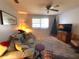 Cozy living room with a large window and comfortable furnishings at 11737 Spring Tree Ln, Port Richey, FL 34668