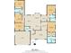 Detailed floor plan showcasing the layout of this spacious 2498 square foot home, including room dimensions at 13419 Banner Rd, Spring Hill, FL 34609