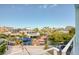 Relax on this waterfront balcony with views of boats and palm trees at 6613 Josie Ln, Hudson, FL 34667