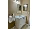 Bathroom featuring a vanity and modern fixtures at 7109 Kirsch Ct # 2, New Port Richey, FL 34653