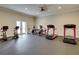 Community gym with a variety of exercise equipment at 8150 Brent St # 713, Port Richey, FL 34668