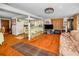 The living space has a kitchenette with seating and an open floor plan at 8715 Robilina Rd, Port Richey, FL 34668