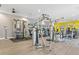 Fully-equipped gym with a variety of state-of-the-art machines, promoting a healthy lifestyle for residents at 8788 Fetterbush Ct, Brooksville, FL 34613