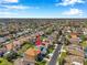 Aerial view showing the property's location in a residential area, with easy access to nearby amenities at 1801 Loch Haven Ct, Trinity, FL 34655