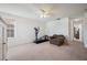 Spacious bedroom provides room for an exercise machine at 1801 Loch Haven Ct, Trinity, FL 34655