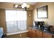 Cozy kitchen nook with a window view and a coffee bar at 2233 Egret Walk Ct, New Port Richey, FL 34655