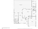 Detailed floor plan of the home showing bedroom, bathroom, living and Gathering room sizes at 2454 Landover Blvd, Spring Hill, FL 34608