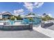 Enjoy social gatherings around the picnic table at this cozy beach club at 5061 Ensign Loop, New Port Richey, FL 34652