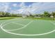 Community basketball court, perfect for a friendly game with neighbors and friends at 5903 War Admiral Dr, Wesley Chapel, FL 33544