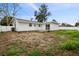 Large backyard featuring an open space and patio, ready for outdoor activities and entertaining at 6358 Dakota Dr, Brooksville, FL 34602