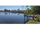 Wide canal with room for multiple boats and boat lifts at 1414 Grand Blvd, Holiday, FL 34690