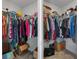 Walk-in closet with ample storage space, shelving, and organizational systems at 5139 Jenson Ave, Spring Hill, FL 34608