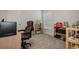 Carpeted office with a bright window at 5139 Jenson Ave, Spring Hill, FL 34608