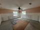 Bedroom with view, needs finishing touches, awaiting new flooring and paint at 6228 Lonnie Lee Ln, Hudson, FL 34667