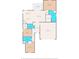 Home floor plan schematic with dimensions for a better idea of the space at 8338 Maybelle Dr, Weeki Wachee, FL 34613