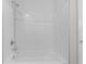 Clean bathroom with a tiled shower and tub combination, ready for relaxation at 9062 Wade St, Brooksville, FL 34613