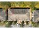 Overhead view of the community showing the roofline, carports and community layout at 10936 Keys Gate Dr, Riverview, FL 33579