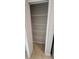 Walk-in pantry with shelving for organized storage at 15772 Stable Run Dr, Spring Hill, FL 34610