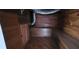An angled attic space shows exposed wooden beams and silver duct work at 17932 Wendy Sue Ave, Hudson, FL 34667
