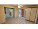 Open dining room with tile flooring near kitchen at 17932 Wendy Sue Ave, Hudson, FL 34667