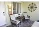 Charming outdoor patio with comfortable seating and decorative elements at 20857 Haulover Cv # B15, Lutz, FL 33558
