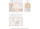 Detailed floor plan showcasing the layout of this spacious home, including living areas and bedrooms at 3344 Gardenia Dr, Hernando Beach, FL 34607