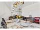 Formal dining room with decorative table setting and modern lighting fixture at 6413 Emerson Rd, Brooksville, FL 34601