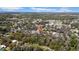 High angle aerial view of a residential neighborhood on a clear, sunny day at 7353 Banner St, New Port Richey, FL 34653