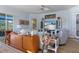 Living room showcasing the bright interior and comfortable seating arrangement at 8910 Jericho Rd, Weeki Wachee, FL 34613