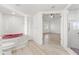 Bright bathroom features a large whirlpool tub, step-in shower, and neutral decor at 1011 Altoona Ave, Spring Hill, FL 34609