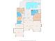 Floor plan showcasing the home's layout with a pool, bedrooms, and living spaces at 1011 Altoona Ave, Spring Hill, FL 34609