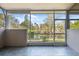 Enclosed lanai showing screen and beautiful water and community views at 2764 Countryside Blvd # 3, Clearwater, FL 33761