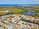 Desirable waterfront community showing a quiet neighborhood with access to serene canals and the open bay at 3730 Sail Dr, New Port Richey, FL 34652