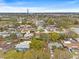 Aerial view of a neighborhood showcasing the density of homes and community layout at 5031 Overlook Dr, New Port Richey, FL 34652