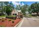 View of the guard house for the Timber Greens community entrance at 6152 Clark Lake Dr, New Port Richey, FL 34655