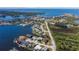 Gorgeous waterfront home with a backyard dock and stunning views of the surrounding canals and waterways at 8401 Carolyn Dr, Port Richey, FL 34668