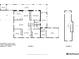 Detailed floor plan of the home's layout, showcasing the placement of rooms and living spaces at 14821 Sassandra Dr, Odessa, FL 33556