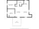 Layout of the house showing the primary bedroom, bedrooms, kitchen, living room, dining area and deck at 15188 Riverside Ln, Nobleton, FL 34661