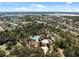 Aerial view of the neighborhood, showcasing the community amenities and surrounding area at 3667 Autumn Amber Dr, Spring Hill, FL 34609